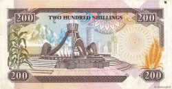 200 Shillings KENIA  1986 P.23Aa SS