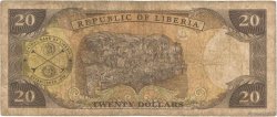 20 Dollars LIBERIA  1999 P.23a F