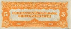5 Pesos PHILIPPINES  1921 P.053 SUP