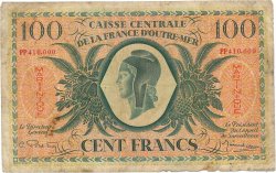 100 Francs MARTINIQUE  1944 P.25 B+