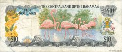 10 Dollars BAHAMAS  1974 P.38a pr.TB