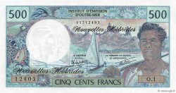 500 Francs NOUVELLES HÉBRIDES  1980 P.19c pr.NEUF