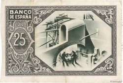 25 Pesetas ESPAGNE Bilbao 1937 PS.563g TTB+