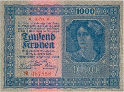 1000 Kronen AUTRICHE  1922 P.078