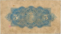 5 Francs MARTINIQUE  1942 P.16b pr.TB