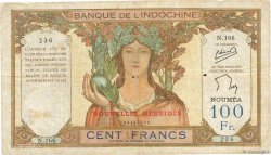 100 Francs NOUVELLES HÉBRIDES  1941 P.10c pr.TB