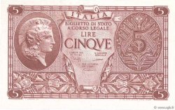 5 Lire ITALIE  1944 P.031c