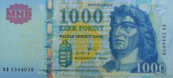 1000 Forint HONGRIE  2009 P.197a NEUF