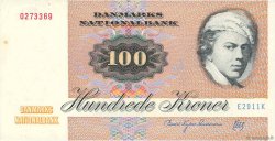 100 Kroner DANEMARK  1991 P.051v SUP