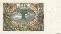 100 Zlotych POLOGNE  1934 P.075a pr.NEUF