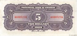 5 Dollars CHINE  1929 PS.2340r SPL