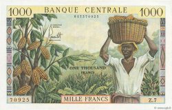 1000 Francs CAMERúN  1962 P.12a