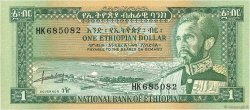 1 Dollar ETHIOPIA  1966 P.25a UNC