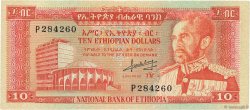 10 Dollars ÉTHIOPIE  1966 P.27a