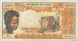 5000 Francs CHAD  1976 P.05a