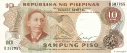 10 Piso FILIPPINE  1969 P.144a FDC