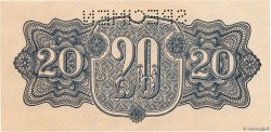 20 Korun Spécimen CECOSLOVACCHIA 1944 P.047s q.FDC
