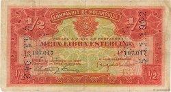 1/2 Libra MOZAMBIQUE Beira 1934 P.R30a