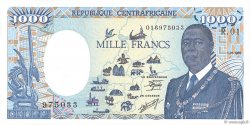 1000 Francs CENTRAL AFRICAN REPUBLIC  1985 P.15 AU
