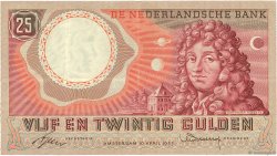 25 Gulden NIEDERLANDE  1955 P.087 fVZ