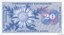 20 Francs SUISSE  1976 P.46w q.FDC