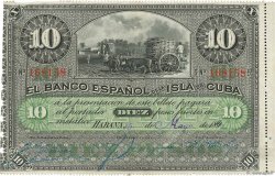 10 Pesos KUBA  1896 P.049a