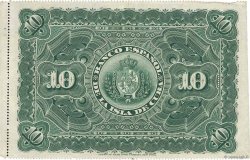 10 Pesos CUBA  1896 P.049a SPL+