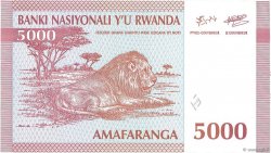 5000 Francs RUANDA  1994 P.25a q.FDC
