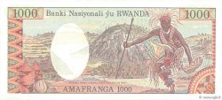 1000 Francs RWANDA  1978 P.14a XF