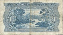 1 Pound SCOTLAND  1952 P.191a F