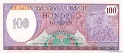 100 Gulden SURINAME  1985 P.128b FDC