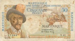 50 Francs Belain d Esnambuc MARTINIQUE  1946 P.30a