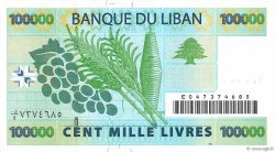 100000 Livres LEBANON  2004 P.089 UNC-