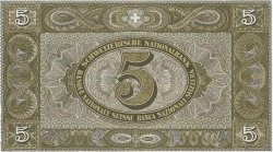 5 Francs SWITZERLAND  1949 P.11n XF
