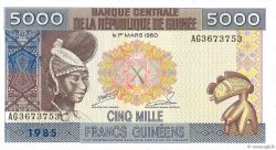5000 Francs Guinéens GUINÉE  1985 P.33a NEUF