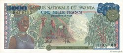 5000 Francs RUANDA  1978 P.15a