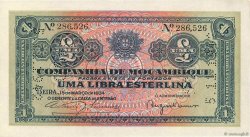 1 Libra MOZAMBIQUE Beira 1934 P.R31 SPL