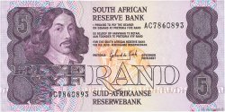 5 Rand SOUTH AFRICA  1990 P.119d