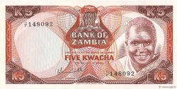 5 Kwacha ZAMBIE  1976 P.21a NEUF
