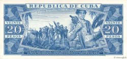 20 Pesos CUBA  1964 P.097b XF