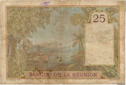 25 Francs REUNION ISLAND  1944 P.23 G
