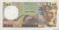 5 Nouveaux Francs ALGERIA  1959 P.118a