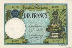 10 Francs MADAGASCAR  1948 P.036