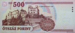 500 Forint HUNGRíA  2007 P.196a FDC
