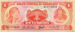 1 Lempira HONDURAS  1974 P.058