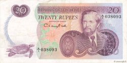 20 Rupees SEYCHELLES  1977 P.20a BC+