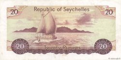20 Rupees SEYCHELLES  1977 P.20a VF-