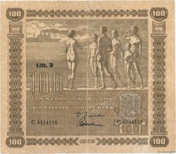 100 Markkaa FINLANDIA  1939 P.073a BC