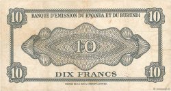 10 Francs BURUNDI  1960 P.02 BC