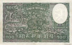 100 Mohru NEPAL  1951 P.07 q.SPL